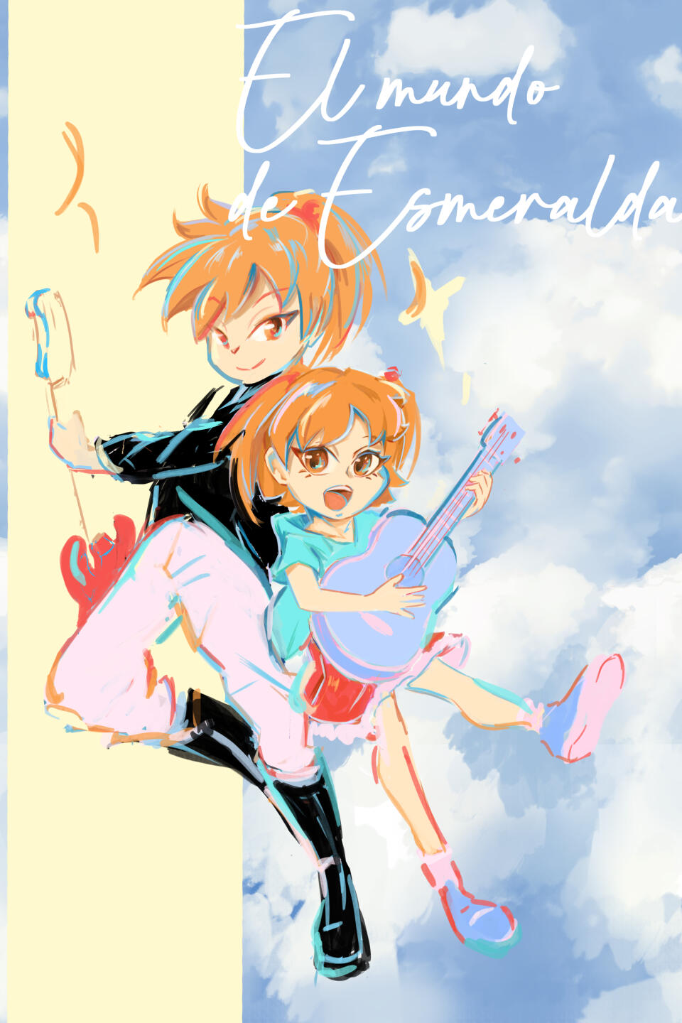 Manga "El mundo de Esmeralda"